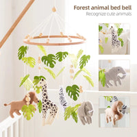 Baby Crib Mobile Rattle Toy Forest Animal Bed Bell