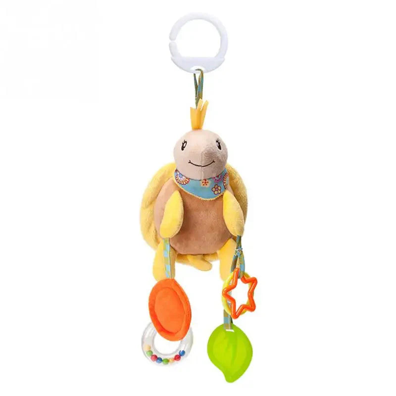 Newborn Baby Plush Stroller Toys Hanging Rattle