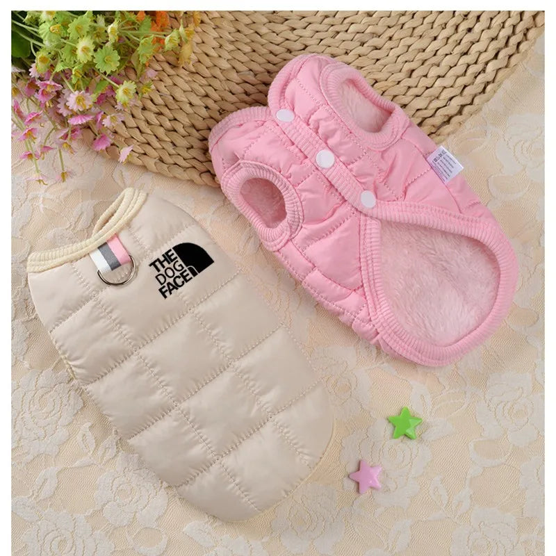 Designer Trendy Dog Clothes – Winter Warm Pet Coat for Small & Medium Dogs - BIG FRENCHIES
