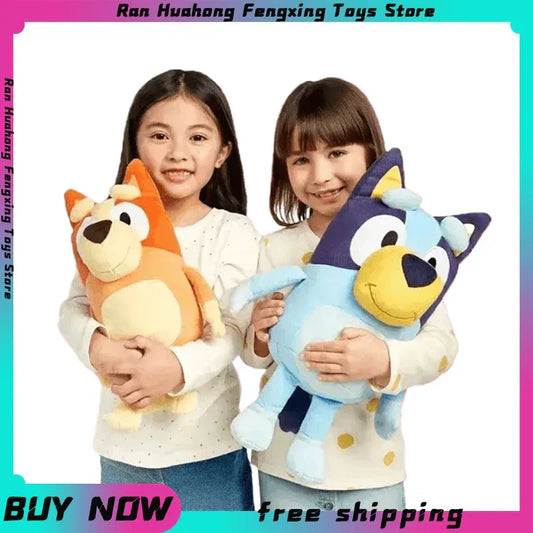 Bluey & Bingo Plush Toys – Soft Cartoon Dog Stuffed Animals - BIG FRENCHIES