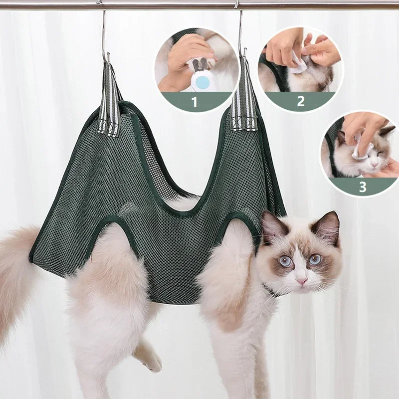 Pet Grooming Hammock for Dogs and Cats - BIG FRENCHIES