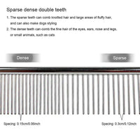 Professional Dematting Comb for Dogs and Cats - BIG FRENCHIES