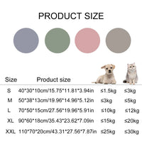 Pet Sofa Bed – Large Dog & Cat Sleeping House | Winter Warm Cushion Mat for Big Pets - BIG FRENCHIES