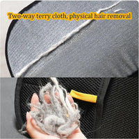 Pet hair removal tools reusable gloves, pet double-sided beauty gloves, carpet removal pet fur hair pet supplies