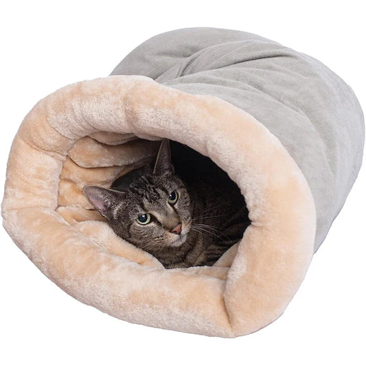 Autumn & Winter Cat Sleeping Bag - Warm, Semi-Enclosed Nest - BIG FRENCHIES