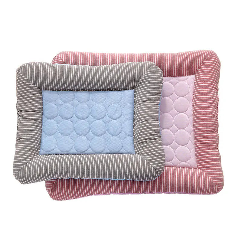 Cooling Pad Bed for Pets – Summer Ice Silk Mat - BIG FRENCHIES