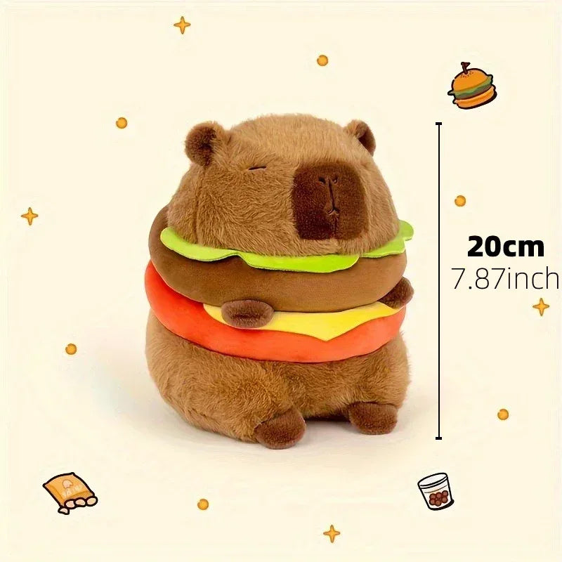 Capybara Plush Toy Set – Mommy with 4 Little Capibara Plush Dolls - BIG FRENCHIES