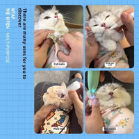 Cat Grooming Wrap - Anti-Bite, Anti-Scratch Swaddle for Medicine & Nail Clipping - BIG FRENCHIES