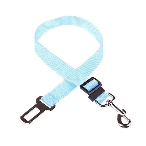 Pet Car Seat Belt Harness – Adjustable Safety Clip for Dogs & Cats - BIG FRENCHIES