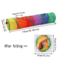 Foldable Cat Tunnel Toy – Breathable Indoor Play Tunnel for Cats - BIG FRENCHIES