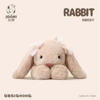35cm Shy Rabbit Plush Toy – Cute Cartoon Stuffed Doll Pillow Gift
