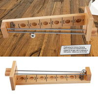 MEACAOFG Shoot The Moon Wooden Hockey Toy Party Bars Family Fun Games