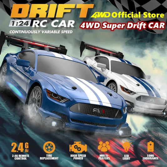 4WD RC Drift Car GTRPRO AE86PRO 4x4 Racing Remote Control Toy - BIG FRENCHIES