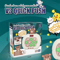 MEACAOFG 999 Level Electronic Pop Push Quick Push Game Console with LED Display