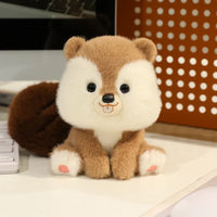 Cute Sitting Animal Plush Toys – Red Panda, Fox, Sloth & More - BIG FRENCHIES