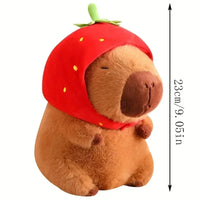 Capybara Plush Toy Set – Mommy with 4 Little Capibara Plush Dolls - BIG FRENCHIES
