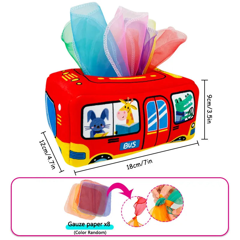 Baby's Teaching Tissue Box