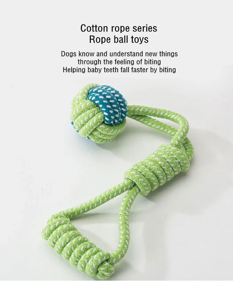 Dog Rope Toy for Strong Chewers and Puppies - BIG FRENCHIES