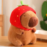 12-32cm Capybara Plush Simulation Capibara Anime Fluffty Toy Cute Doll Stuffed Animals Soft Doll Plush Children Christmas Gift