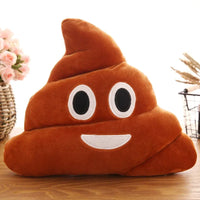 Cartoon Poop Plush Toy – Funny Quirky Cushion for Kids