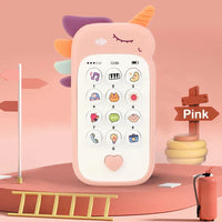 Baby Phone Toy – Musical Sound Telephone with Teether for Infants - BIG FRENCHIES