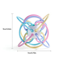 Manhattan Square Golfer Teether Ball – Educational Baby Toy - BIG FRENCHIES