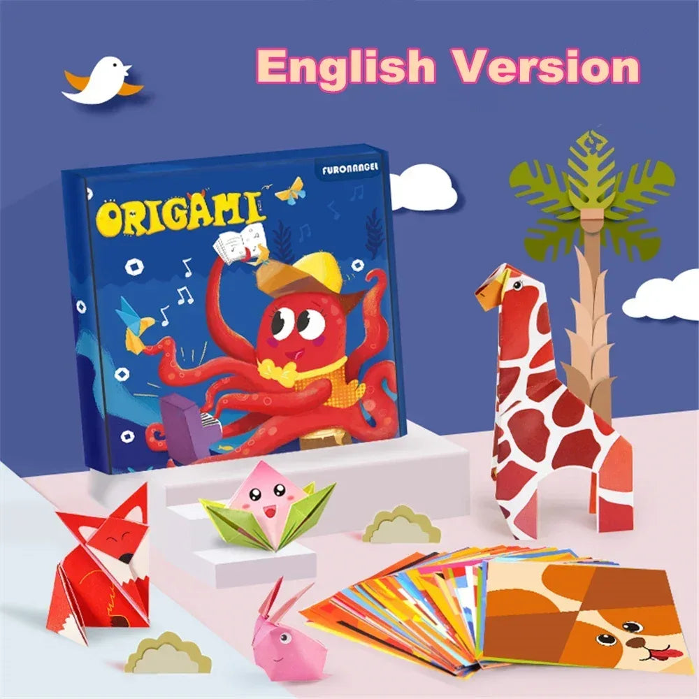 Montessori Animal Origami Paper Craft Kit for Kids - BIG FRENCHIES