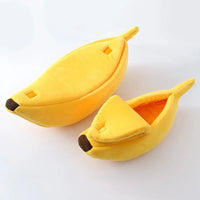 Banana Cat Bed House – Cute & Cozy Cat Hideaway - BIG FRENCHIES