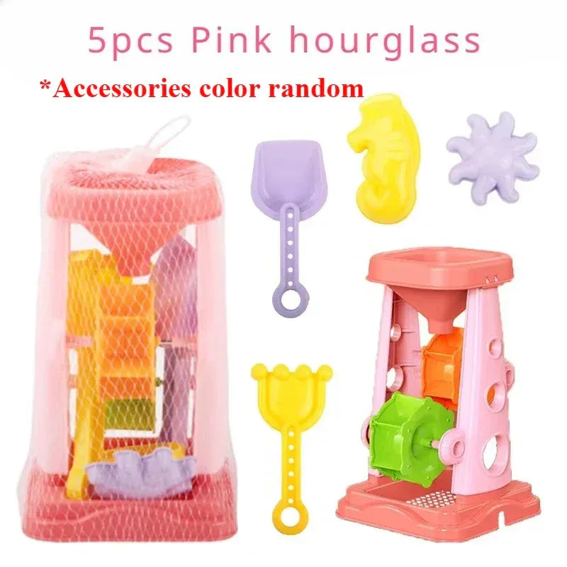 Baby Beach Sand Toys Set with Car, Shovel & Sprinkler Tools - BIG FRENCHIES