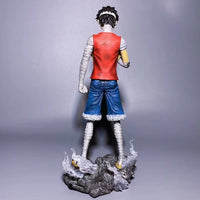 In Silent Tribute Monkey D Luffy Anime Figure, One Piece Anime Figurines 26 CM
