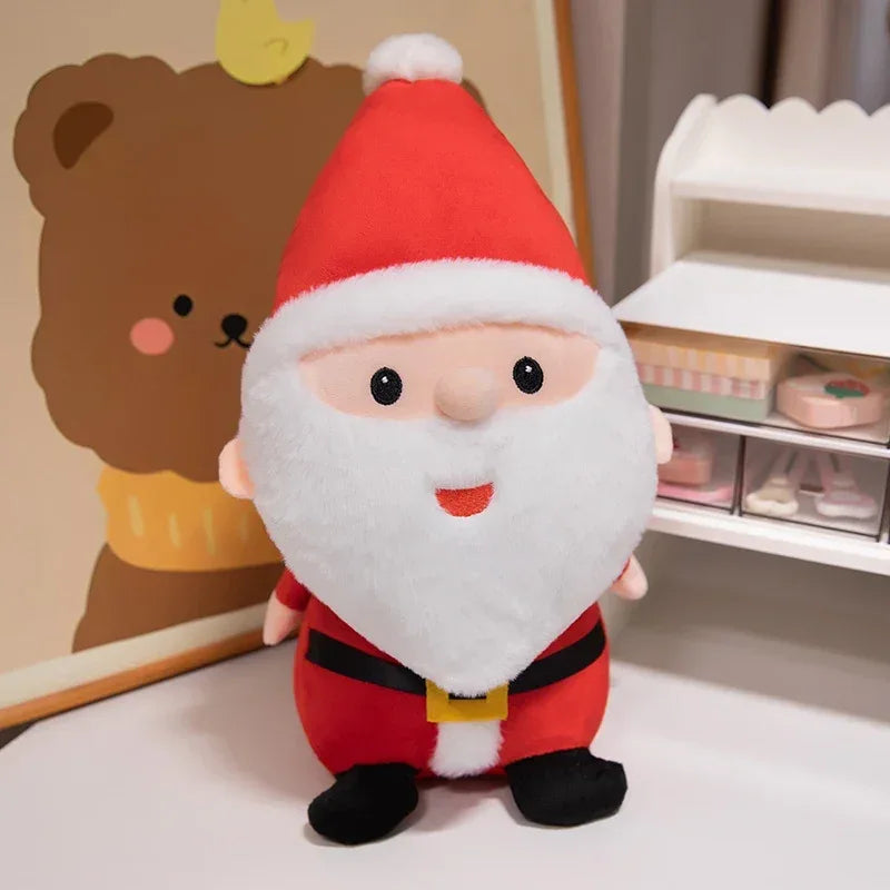 Cute Christmas Plush Toys – Santa, Elk, Snowman & Gingerbread Doll - BIG FRENCHIES