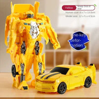 Transformation Car Robot Toy – One-Step Deformation Puzzle Model