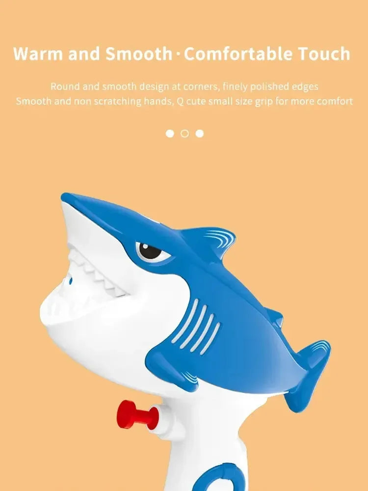 Kids Water Gun Summer Toy – Shark & Puffer Fish Outdoor Water Play - BIG FRENCHIES