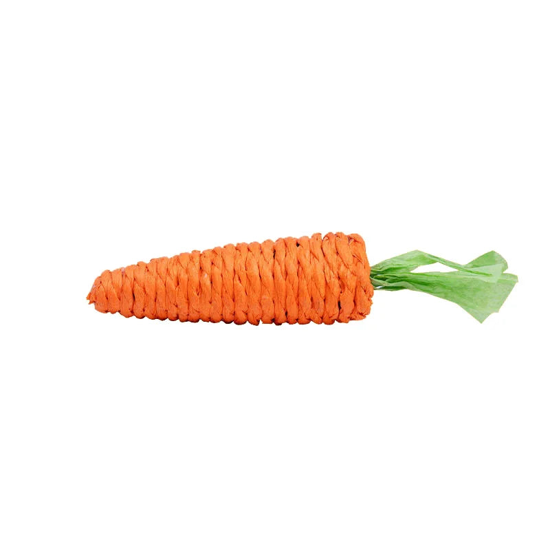 Sound Carrot Cat Toy | Teething & Anti-Bite Cuddle Stick for Cats - BIG FRENCHIES