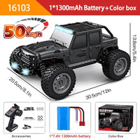 1:16 4WD RC Car 70KM/H High-Speed Drift Remote Control Truck - BIG FRENCHIES