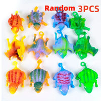3PCS Inflatable Dinosaur Squeeze Vent Ball Fidget Toy Set - BIG FRENCHIES