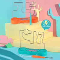 MEACAOFG Touch Maze Game Party Funny Game Science Experiment Toys Electric