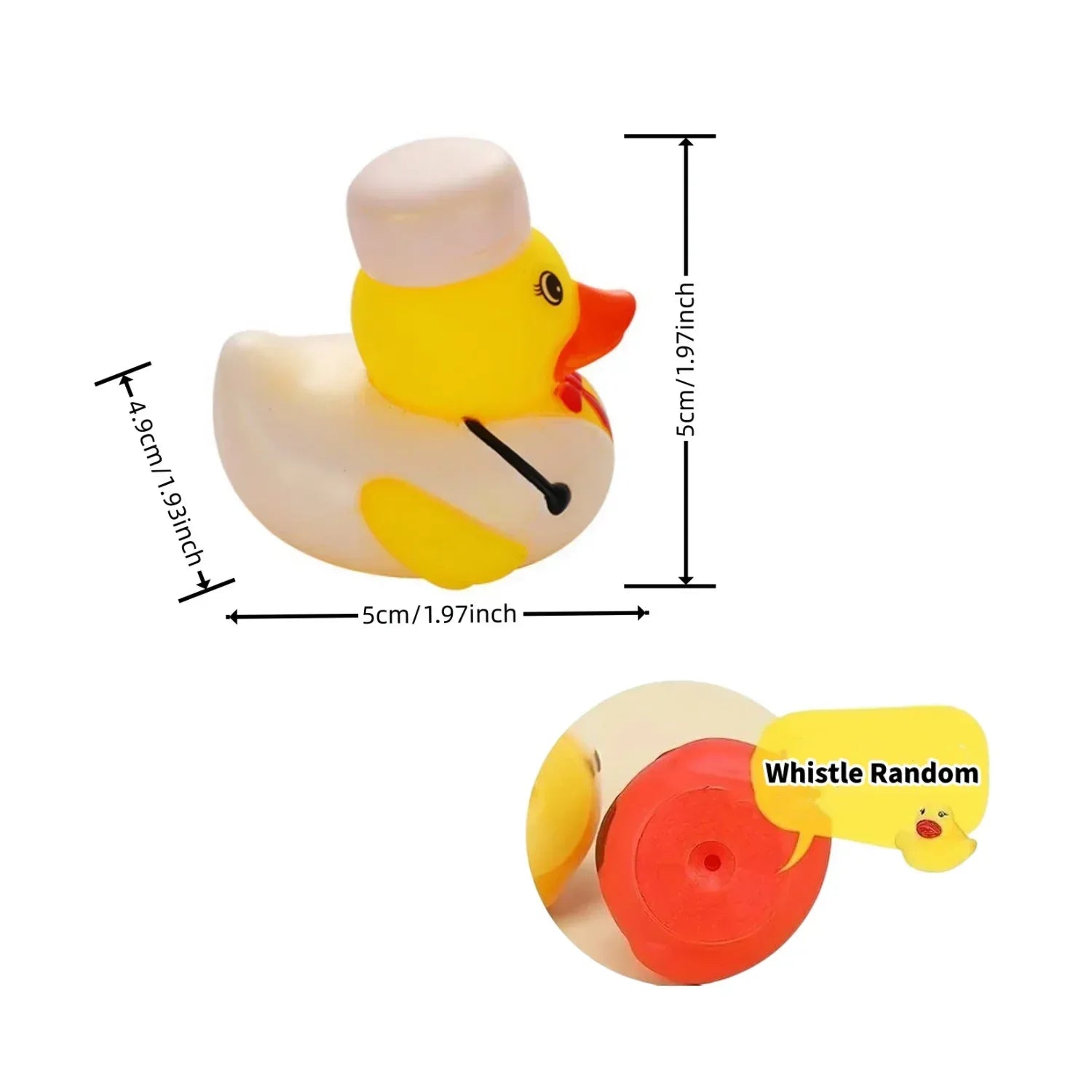 30-Pack Rubber Ducks Bulk Set – Assorted Duckies for Bath & Jeep Ducking - BIG FRENCHIES