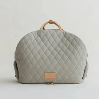 The Verona Luxe Carrier - Quilted Designer Pet Tote