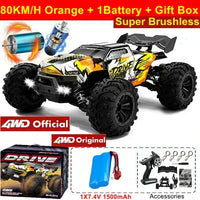 4WD Remote Control Car High-Speed 50-80KM/H Off-Road Buggy Truck - BIG FRENCHIES