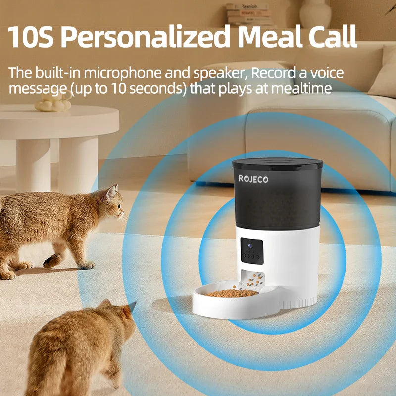 Smart Cat Feeder Camera for Automated Pet Care - BIG FRENCHIES
