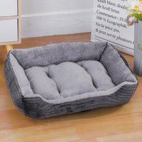Color Square Winter Warm Pet Bed – Dog & Cat House - BIG FRENCHIES