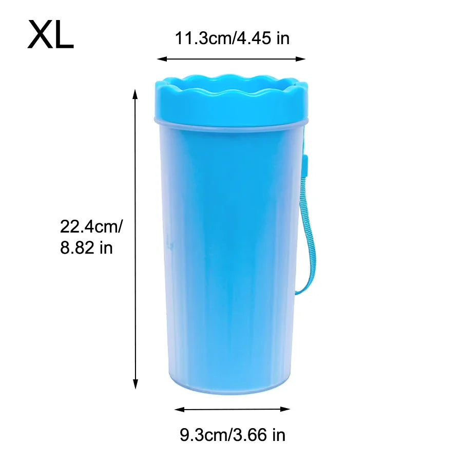 Pet Paw Cleaning Cup – Portable Silicone Dog & Cat Foot Washer | Removable Mud Cleaner (S/L/XL Sizes) - BIG FRENCHIES