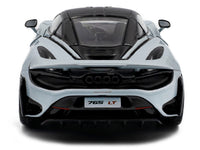 2020 McLaren 765LT Ceramic Gray with Black Top 1/43 Diecast Model Car by Solido