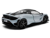 2020 McLaren 765LT Ceramic Gray with Black Top 1/43 Diecast Model Car by Solido
