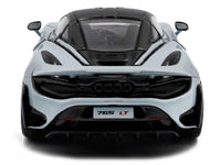 2020 McLaren 765LT Ceramic Gray with Black Top 1/43 Diecast Model Car by Solido