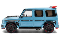 2021 Brabus Rocket 900 China Blue with Black Hood 1/43 Diecast Model Car by Solido