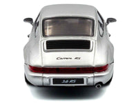 1994 Porsche 911 (964) RS Silver Metallic with Black Stripes 1/43 Diecast Model Car by Solido