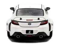 2022 Toyota Pandem GR86 White Metallic 1/43 Diecast Model Car by Solido