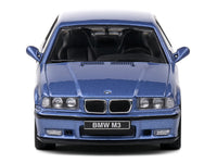 1999 BMW E36 M3 Coupe Estoril Blue Metallic 1/43 Diecast Model Car by Solido